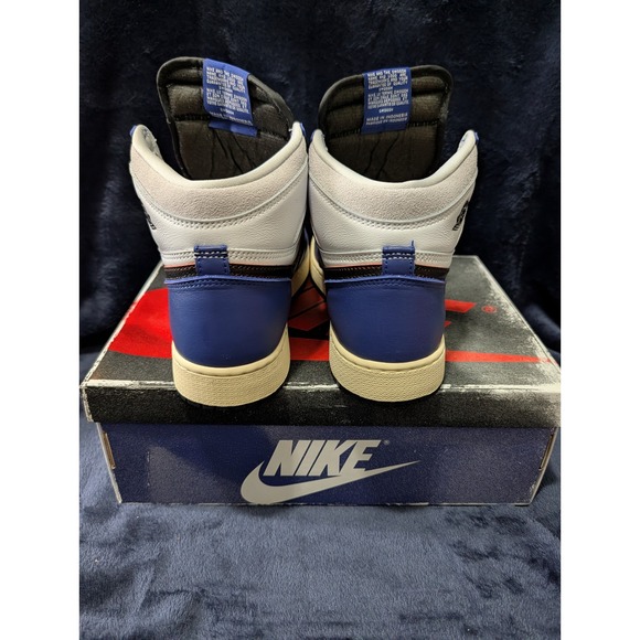 Nike Air Jordan 1 High OG Rare Air Deep Royal Blue 7Y / Women's 8.5 FD1437-100 - Picture 9 of 16